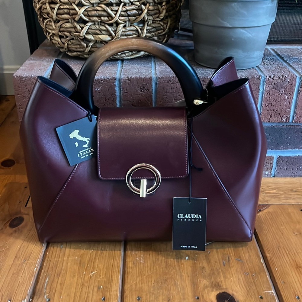 Claudia Firenze Italian Leather handbag